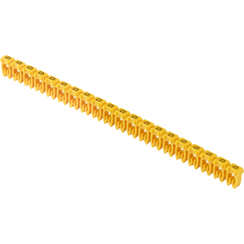 Маркер открытого типа IEK KE 1,5-2,5мм2 символ 'D' (200шт/упак)