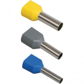 Наконечник-гильза IEK НГИ2 0,75-10 - UTE10-4-D2-1-100, белый, 20шт/упак